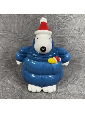 Peanuts Snoopy Woodstock Cookie Jar